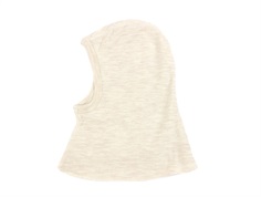 Joha cream balaclava elephant hat merino wool